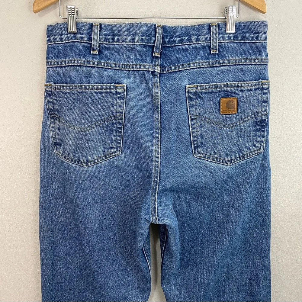 Carhartt Relaxed Fit Blue Jeans Men's W34 L36‎